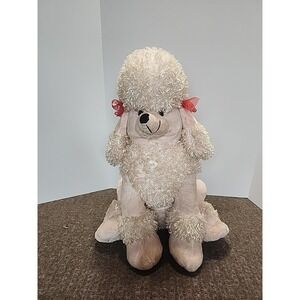 Dan Dee Collectors Choice Pink Poodle stuffed animal 22 Inches Tall